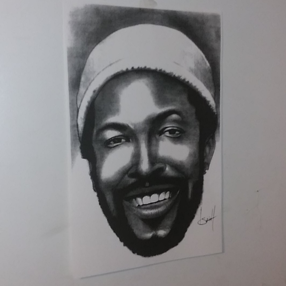 MARVIN GAYE PORTRAIT